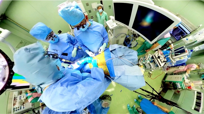 360-degree VR medical training