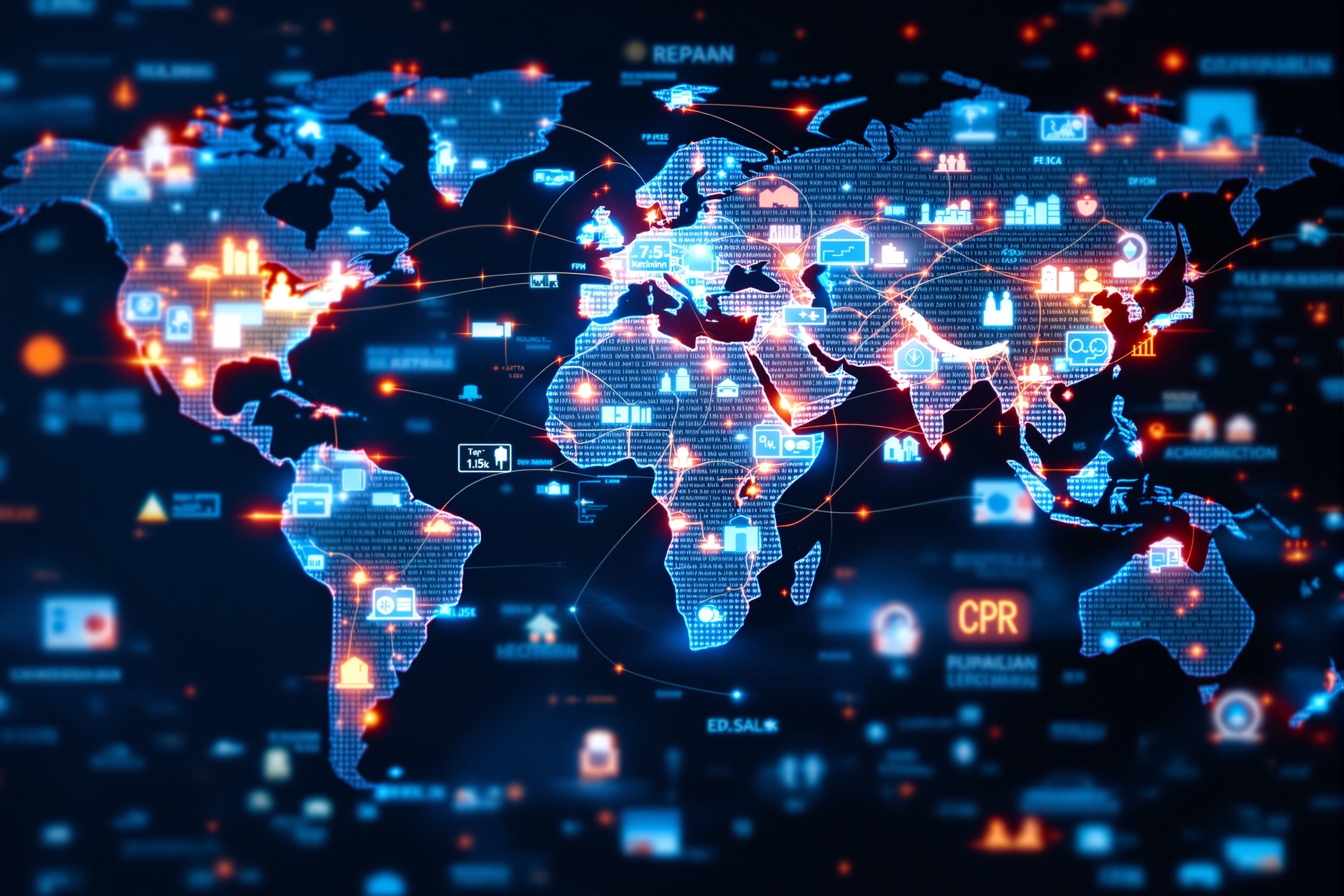 Global VR data network