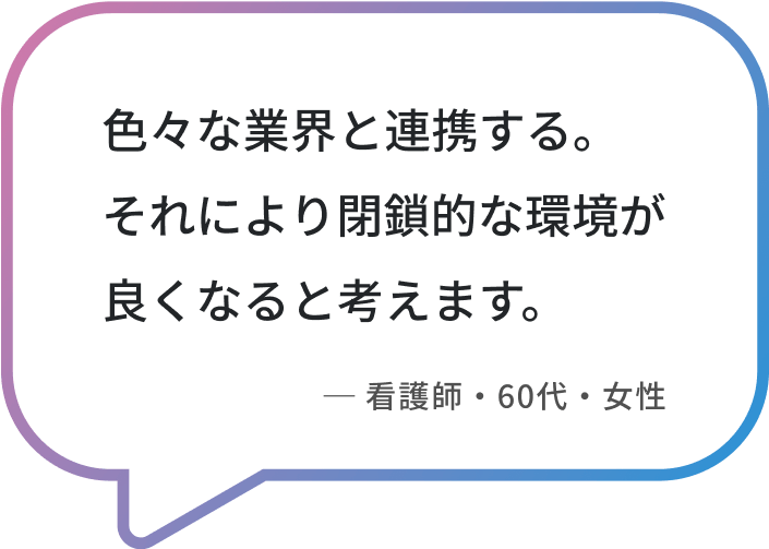 医療業界全体にイノベーションが起きやすくなる